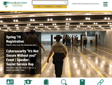Tablet Screenshot of palmbeachstate.edu